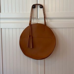 Anthropologie Faux Leather Shoulder Bag & Clutch